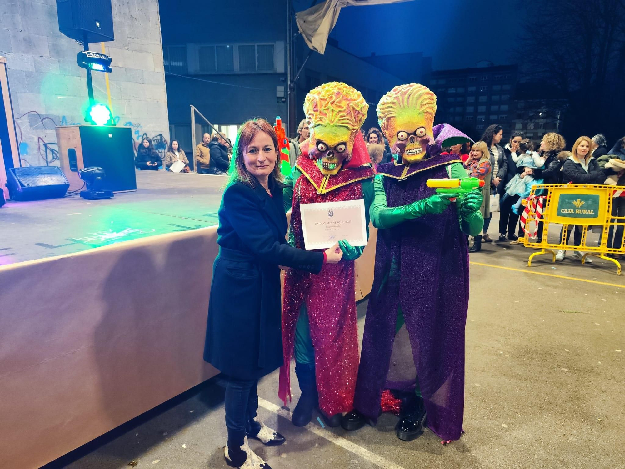 Todas las imágenes del concurso de disfraces de Grado: así fue la gran fiesta en El Frontón
