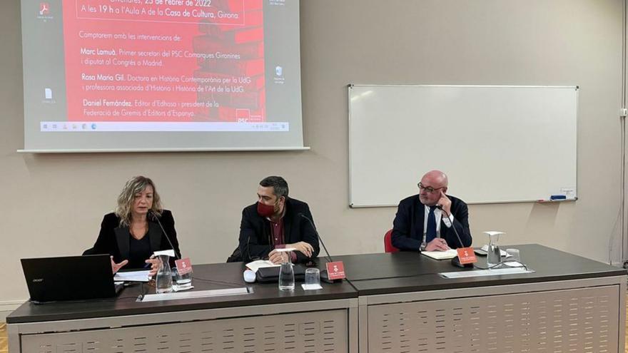 El PSC de Girona organitza un acte sobre el món editorial