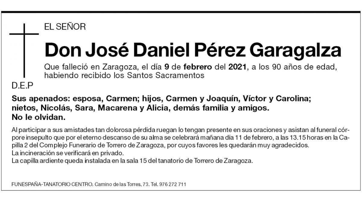 José Daniel Pérez Garagalza