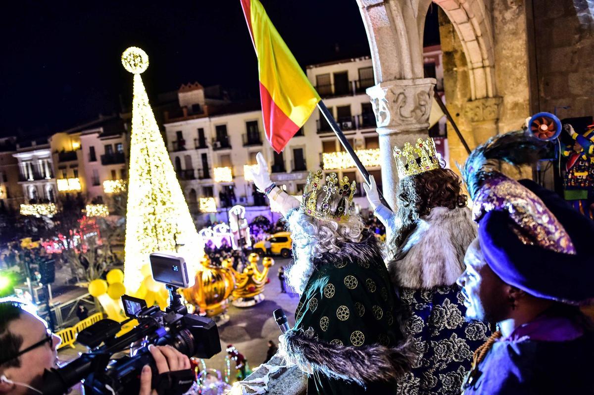 Las imágenes de la Cabalgata de Reyes Magos en Plasencia