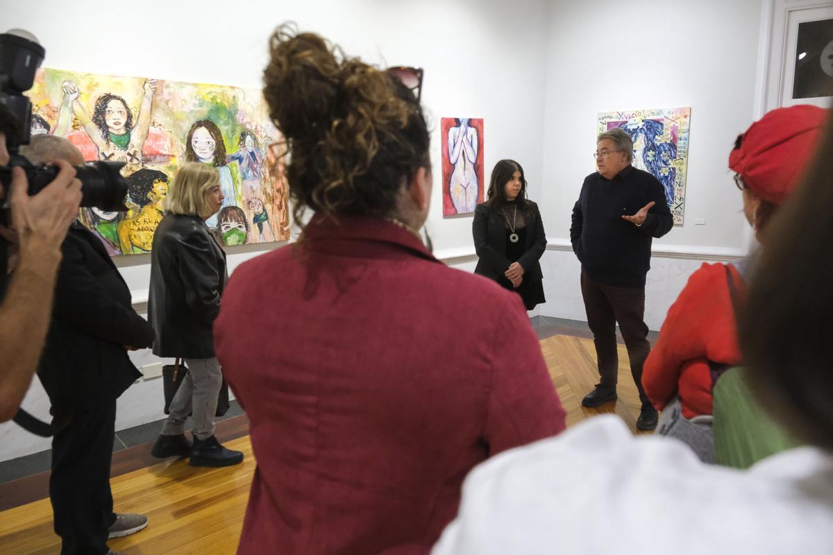 Exposición 'Objetos de consumo', de  Gara Acosta, en el Centro Cultural de la Fundación La Caja de Canarias