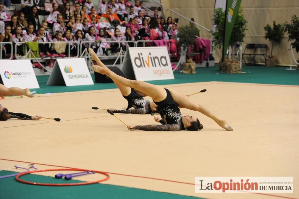 Campeonato de Gimnasia Rítmica: entrega de trofeos del sábado por la noche