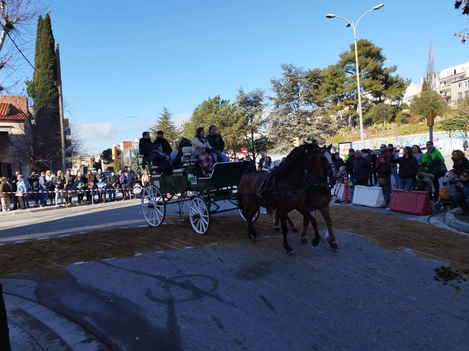 Els Tres Tombs d'Igualada porten una cinquantena de carruatges