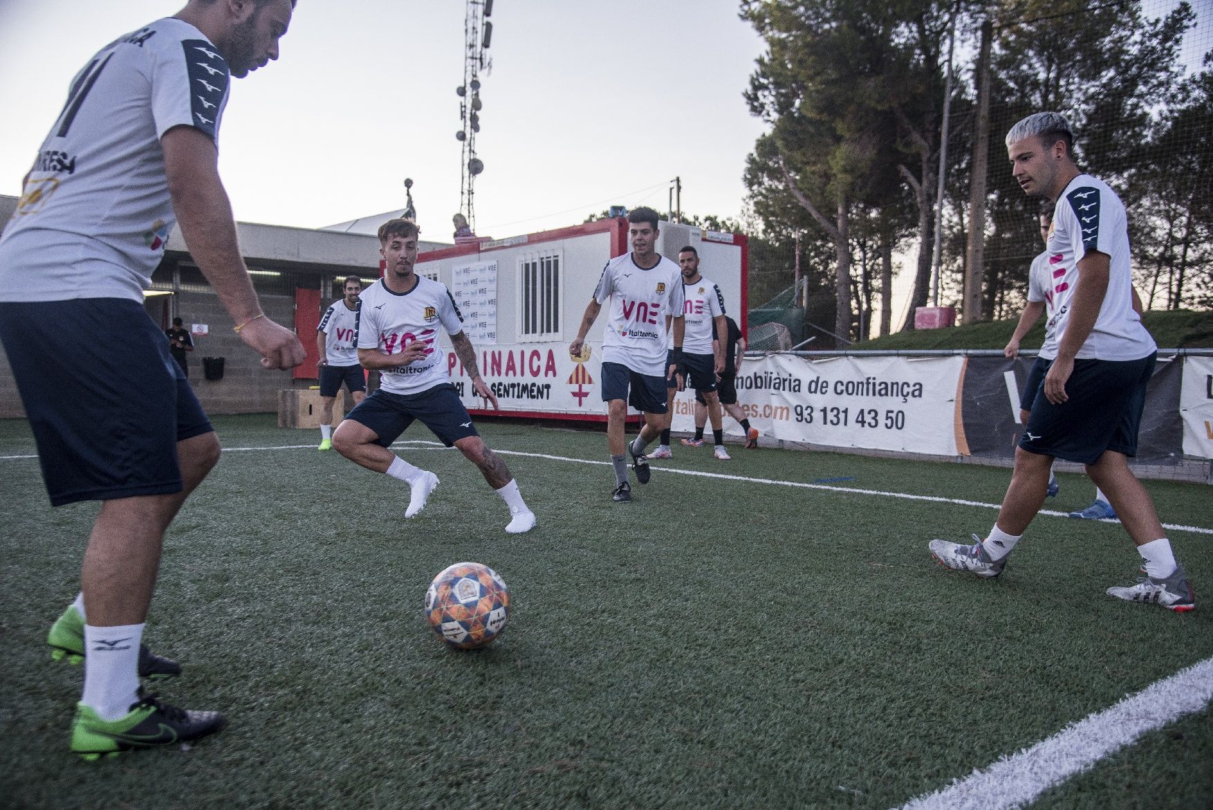 Primer entrenament del FC Pirinaica de pretemporada