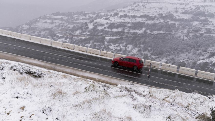El temporal de lluvia y nieve continúa en la Comunidad de Madrid