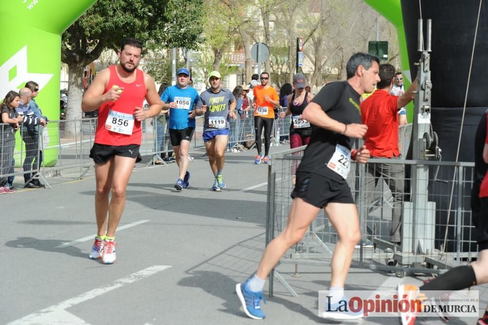 Media Maratón de Murcia: comienzo de la segunda vuelta