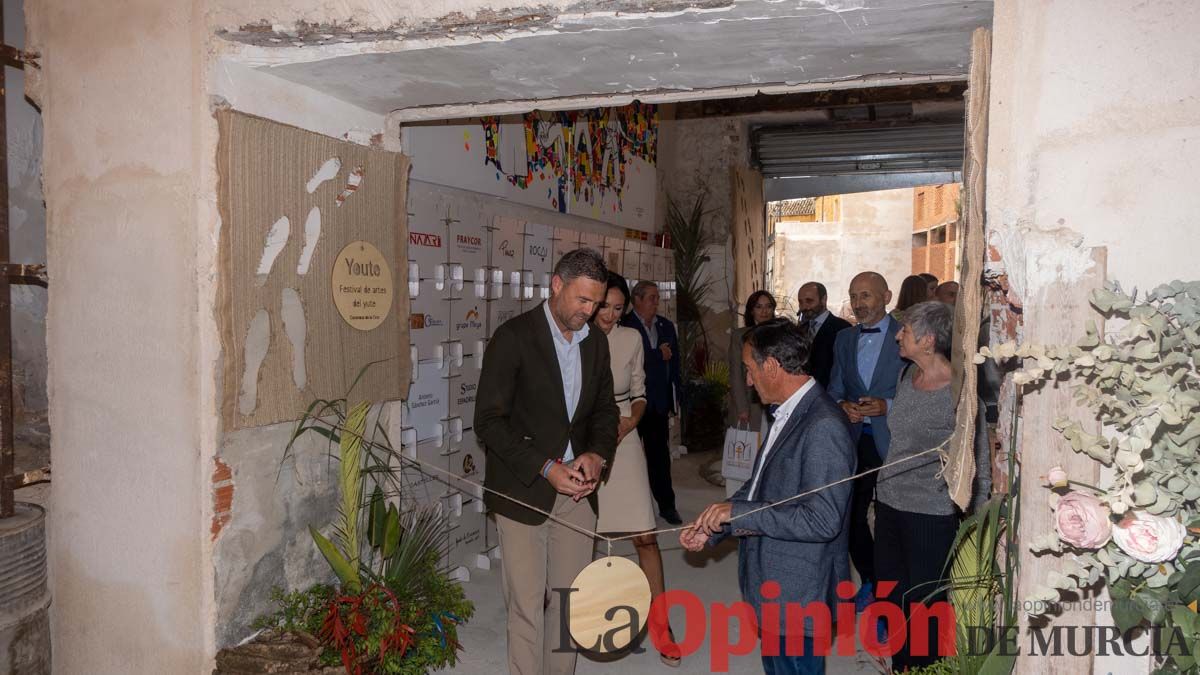 Inauguración de la Feria del Calzado 'Youte Festival' en Caravaca