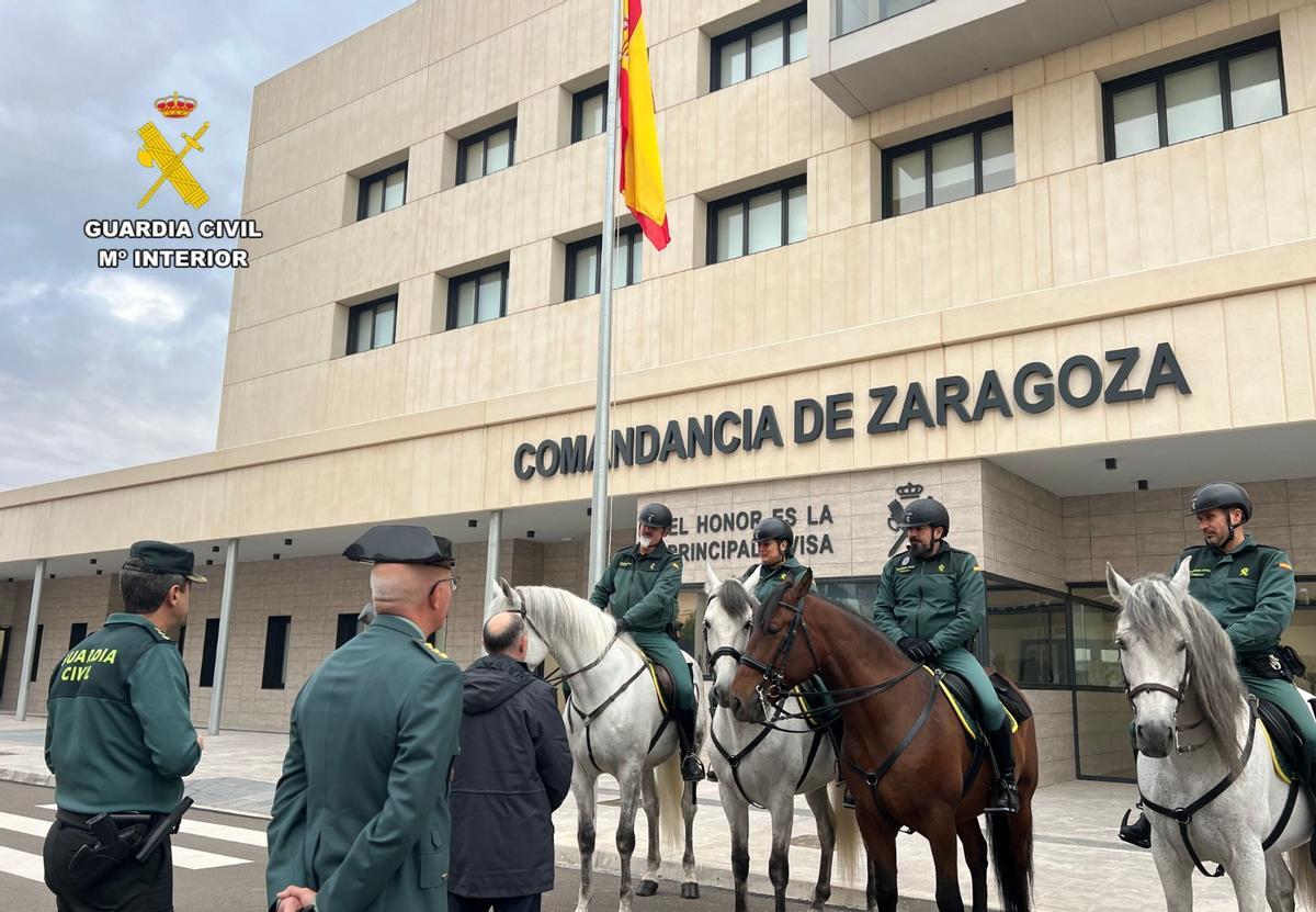 La nueva Comandancia de Zaragoza, con capacidad para 500 agentes, recién estrenada.