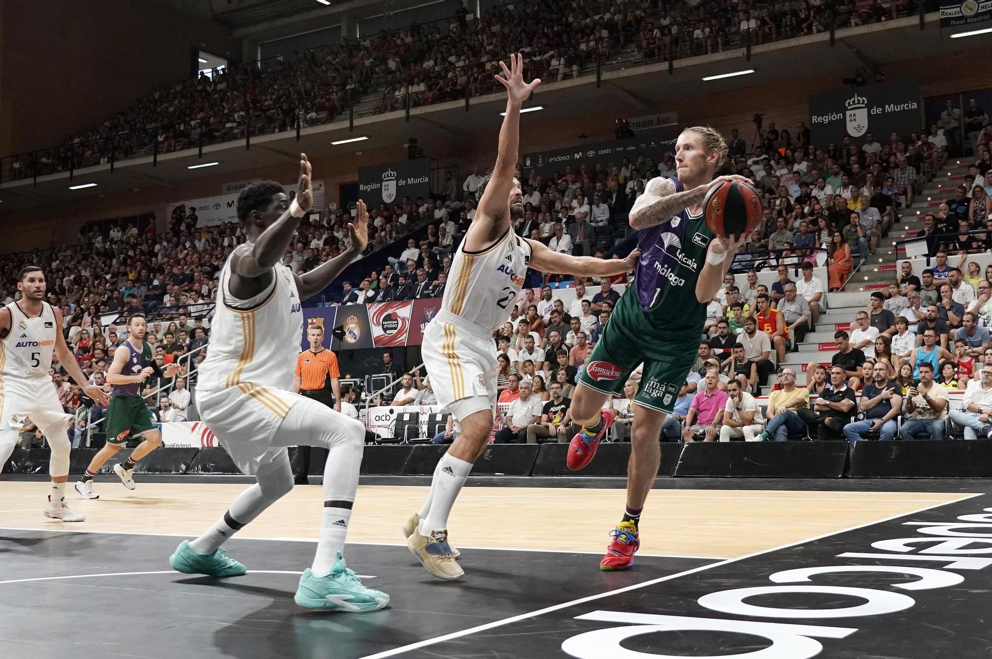 Unicaja - Madrid, final de la Supercopa Endesa 2023