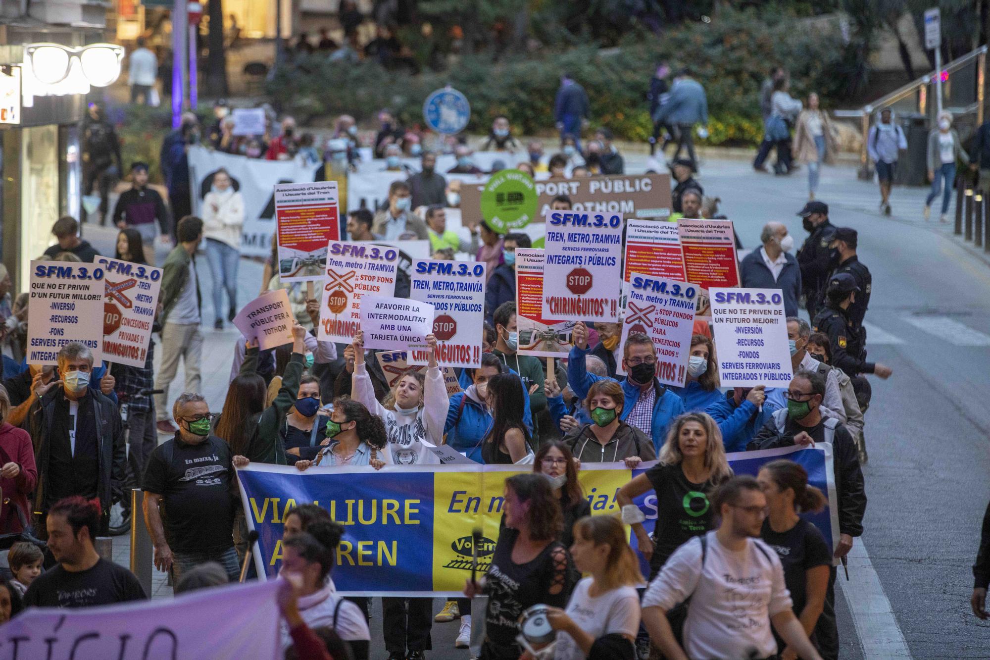 Manifestación juvenil en Palma: Contra la crisis, «justicia climática»