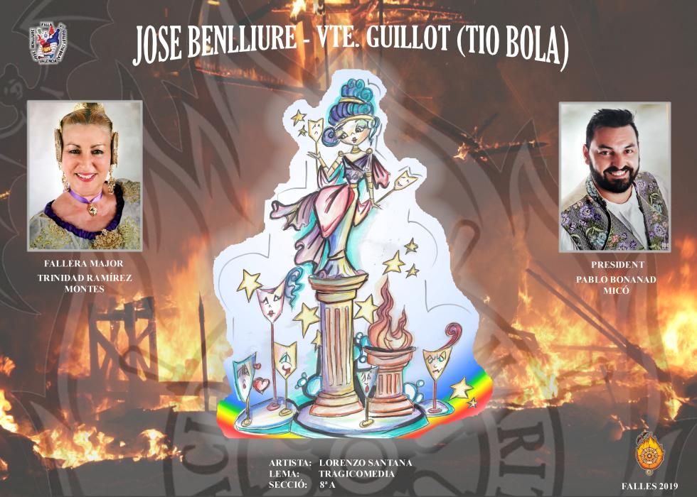 Conoce todos los proyectos de Fallas 2019 en el Marítimo