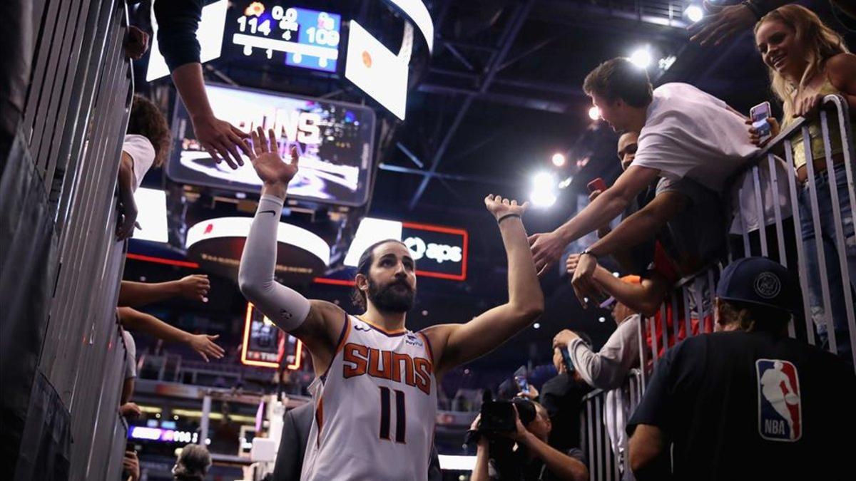 Ricky Rubio ha empezado con buen pie su aventura en los Suns