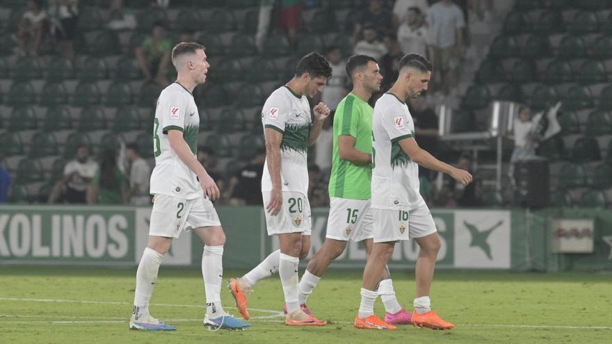 Así ha sido el partido entre el Elche y el Racing de Ferrol