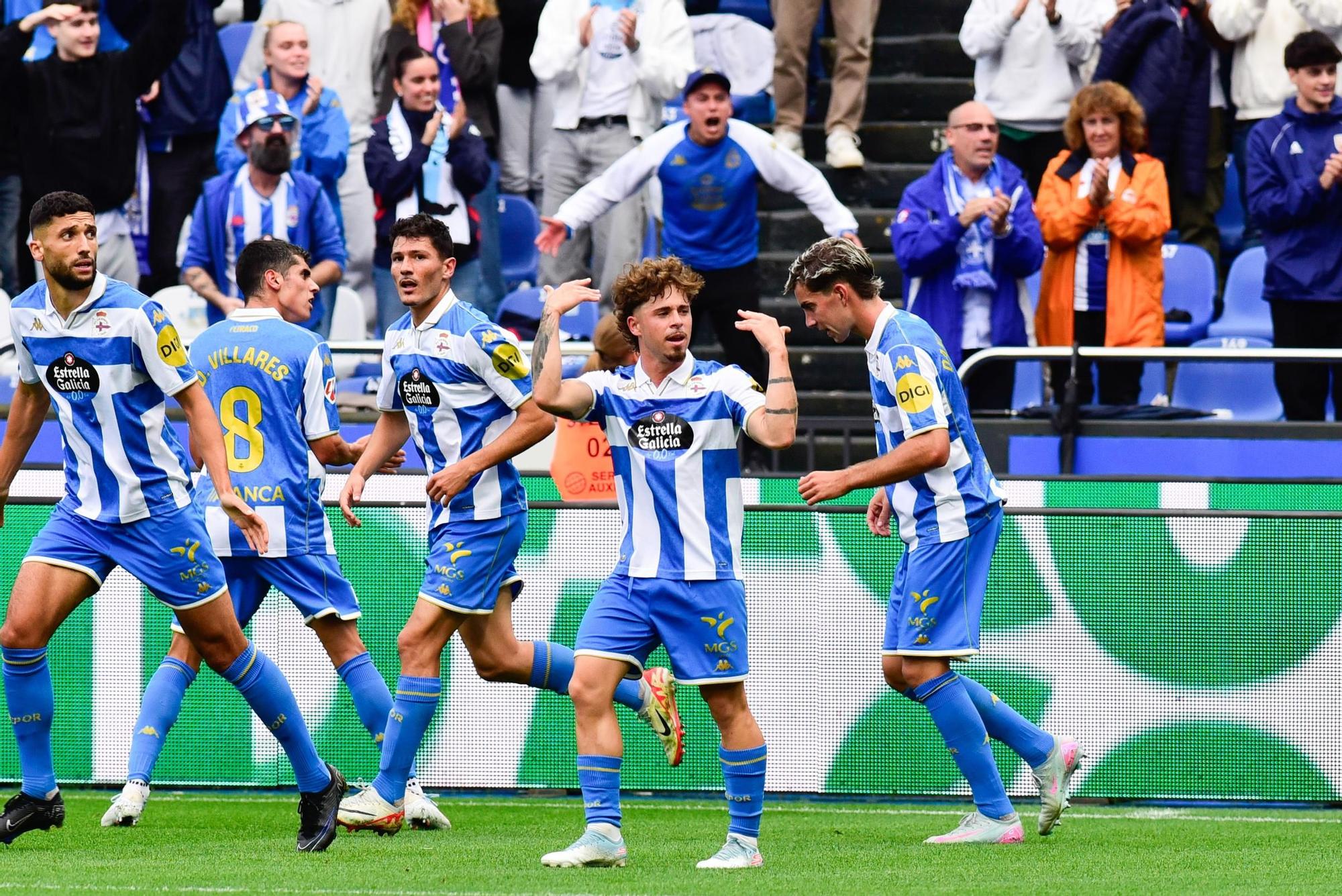 El Deportivo - Almería, en imágenes