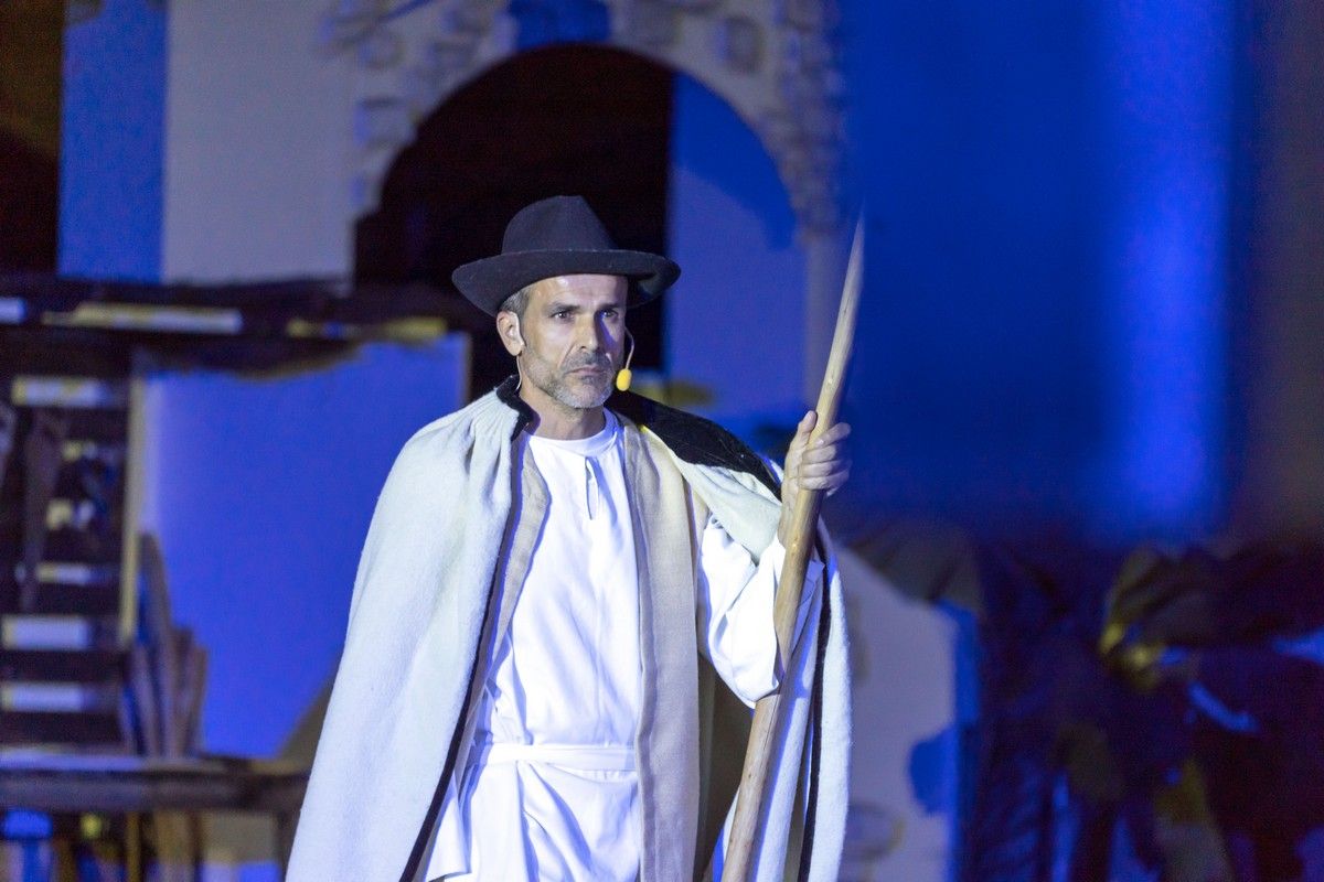 Casa Pastores representó el belén viviente