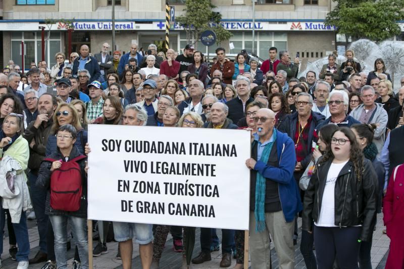 29.03.19. Las Palmas de Gran Canaria. Concentración ciudadana   | 29/03/2019 | Fotógrafo: Quique Curbelo