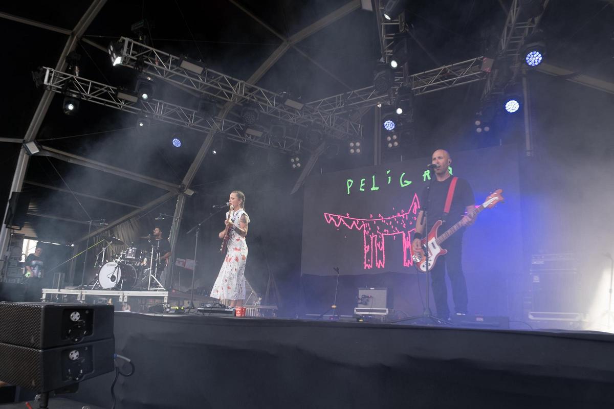 Peligro! durante su actuación en el Mallorca Live Festival 2025.