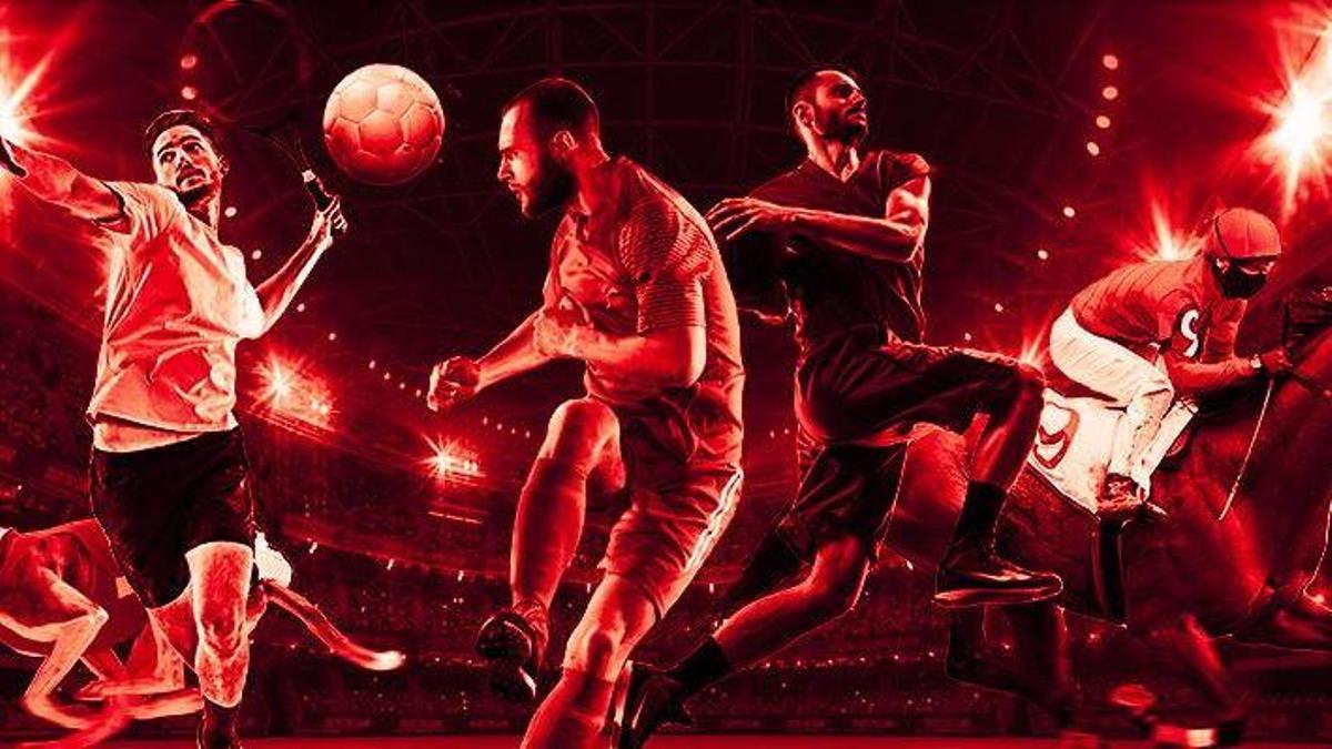 Interfaz de Sportium mostrando apuestas deportivas