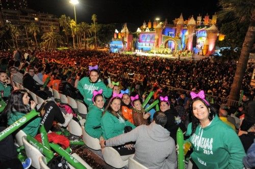 Publico en la Final del concurso de murgas del Carnaval 2014