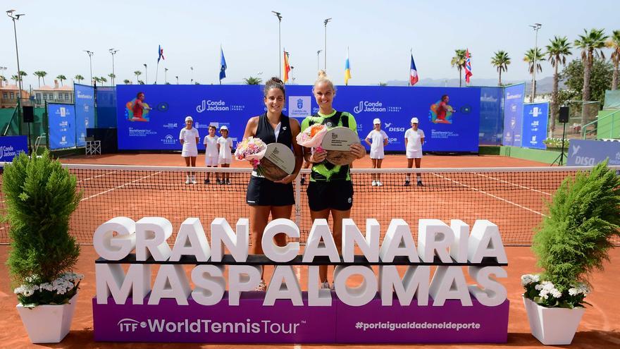 Ángela Fita se lleva el torneo ITF Conde Jackson de Gran Canaria