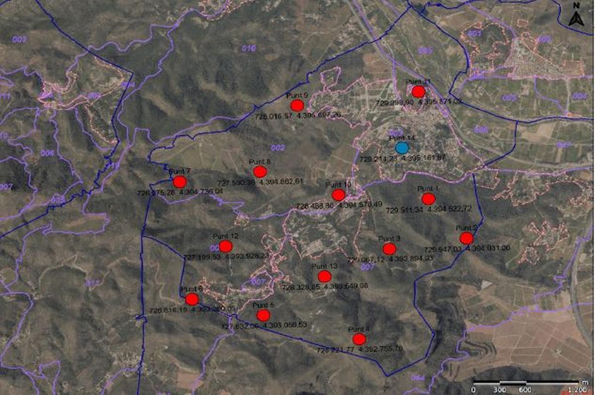 Mapa de instalaciones