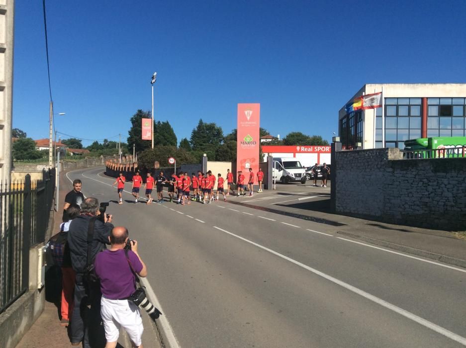 El Sporting en el Picu del Sol