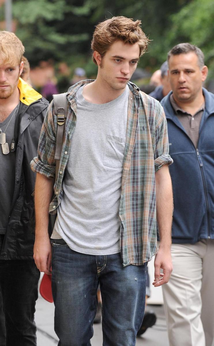 Robert Pattinson rodando Remember me'