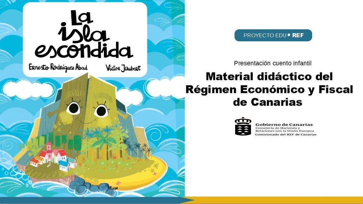 Cartel de la presentación del cuento.
