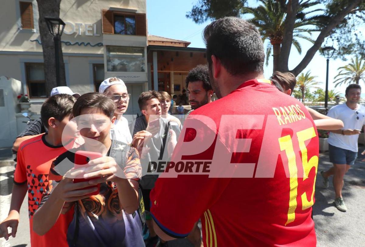 Salah, en Benicàssim Salah, en Benicàssim