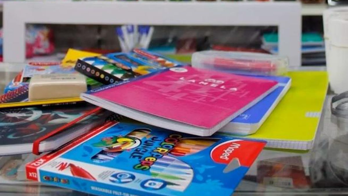 Material escolar.