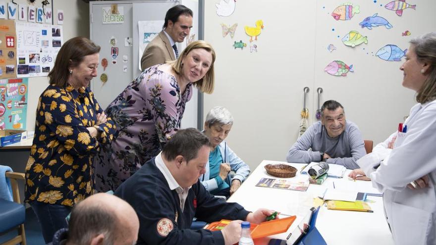 La consejera de Familia e Igualdad de Oportunidades, Isabel Blanco, visita el Centro de Día Municipal &quot;Simón Ruiz&quot; en Medina del Campo.