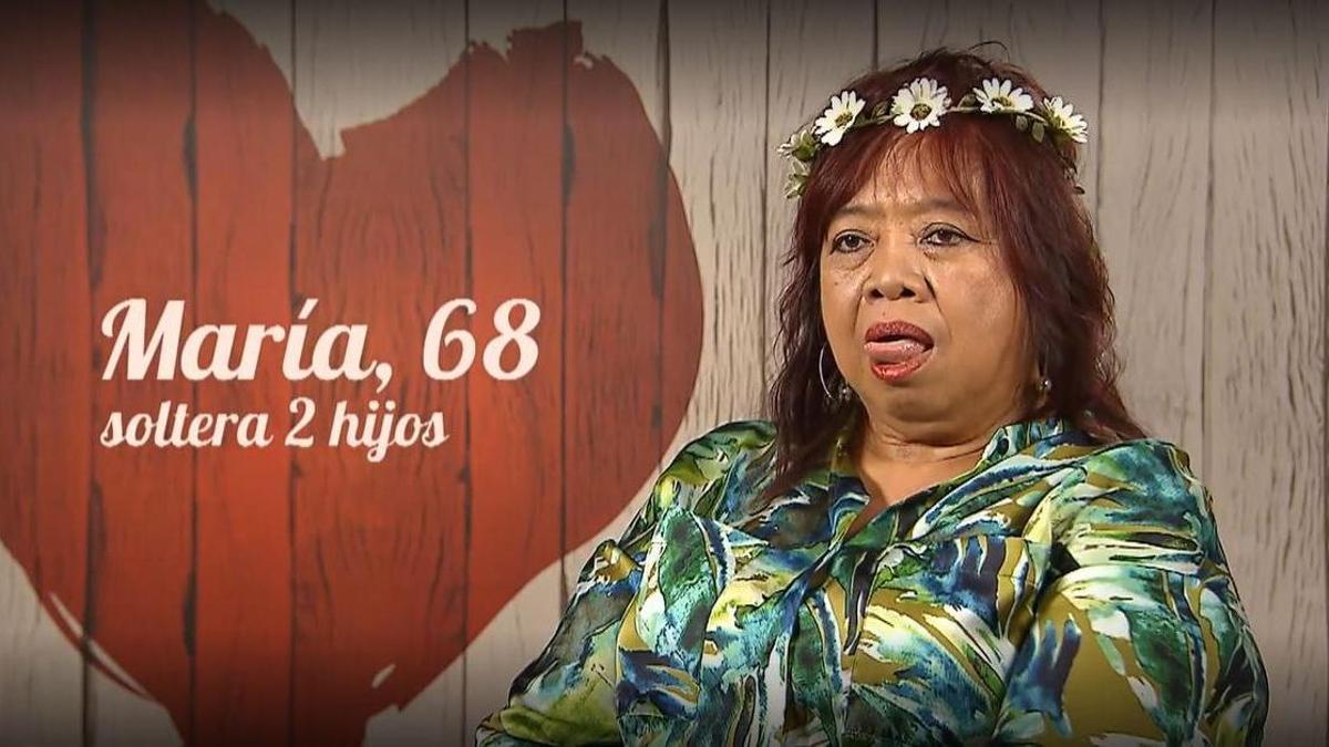 First Dates: María busca a un hombre con con buena lengua