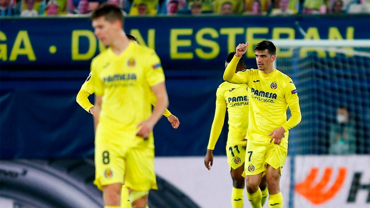 Gerard Moreno, durante un partido de Europa League