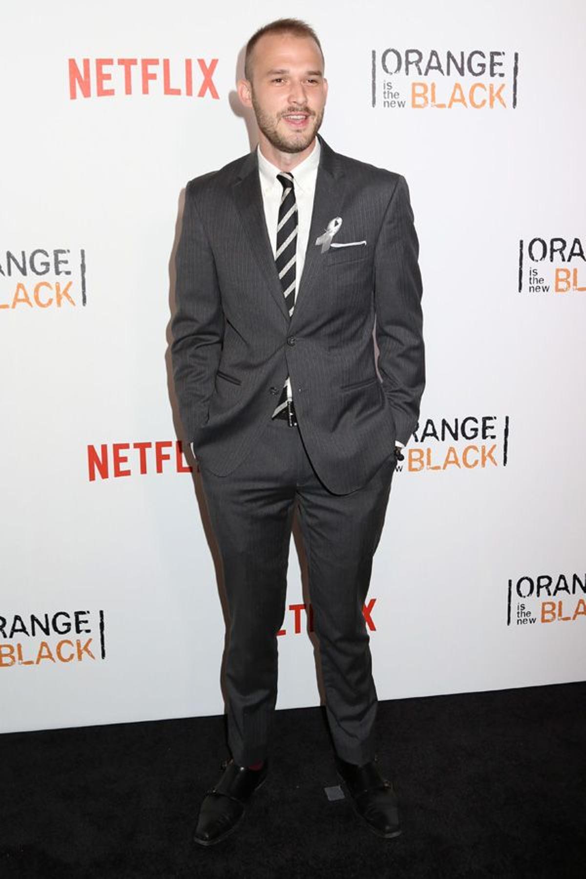 Evan Arthur Hall en la presentación de la temporada 4 de &quot;Orange Is the New Black&quot;