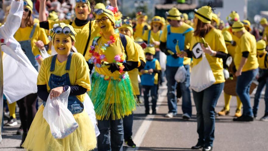 Imagen de archivo del carnaval de Sant Josep de 2018.