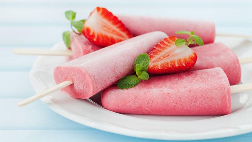 Helado de fresa casero con yogur, paso a paso - El Día