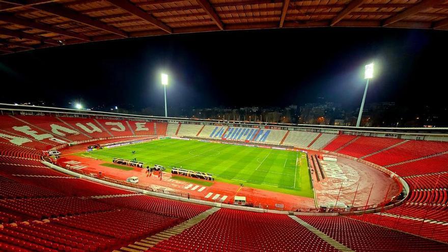 El Celta viaja a Belgrado para disputar su choque en el estadio Rajko Mitić.