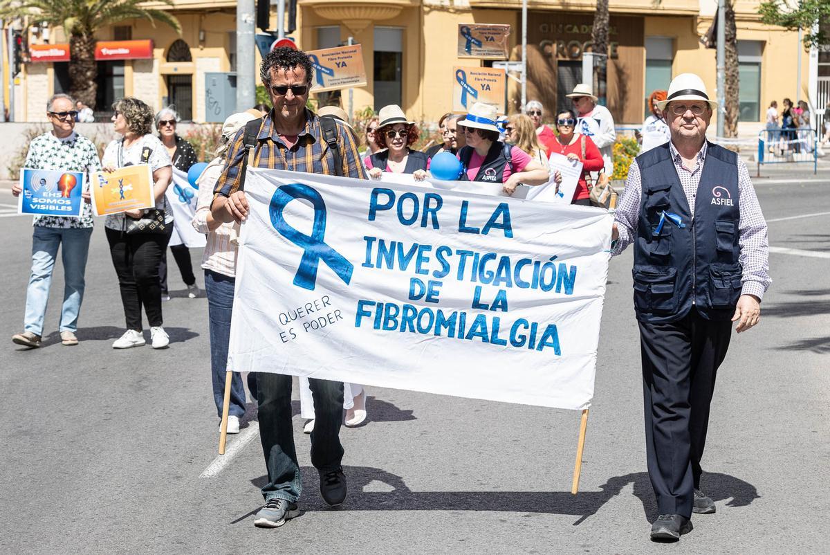 Marcha en Alicante por la visibilidad de enfermos de síndrome químico o covid persistente