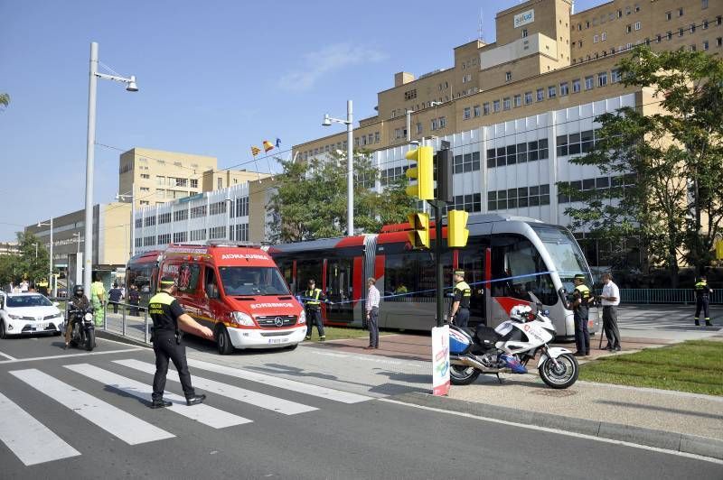 Fallece una mujer tras ser atropellada por el tranvía