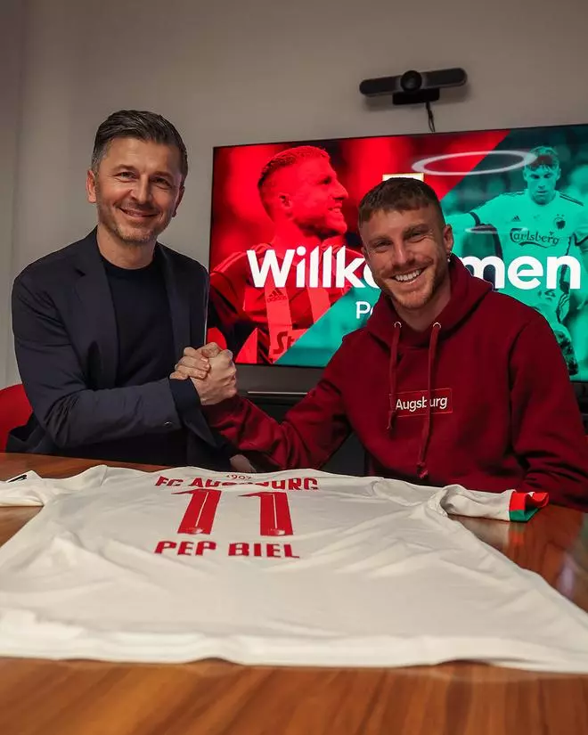 El mallorquín Pep Biel ficha por el Augsburgo de la Bundesliga alemana