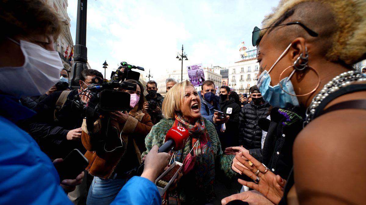 8-M en Madrid: el feminismo desconvoca actos pero sigue pisando la calle