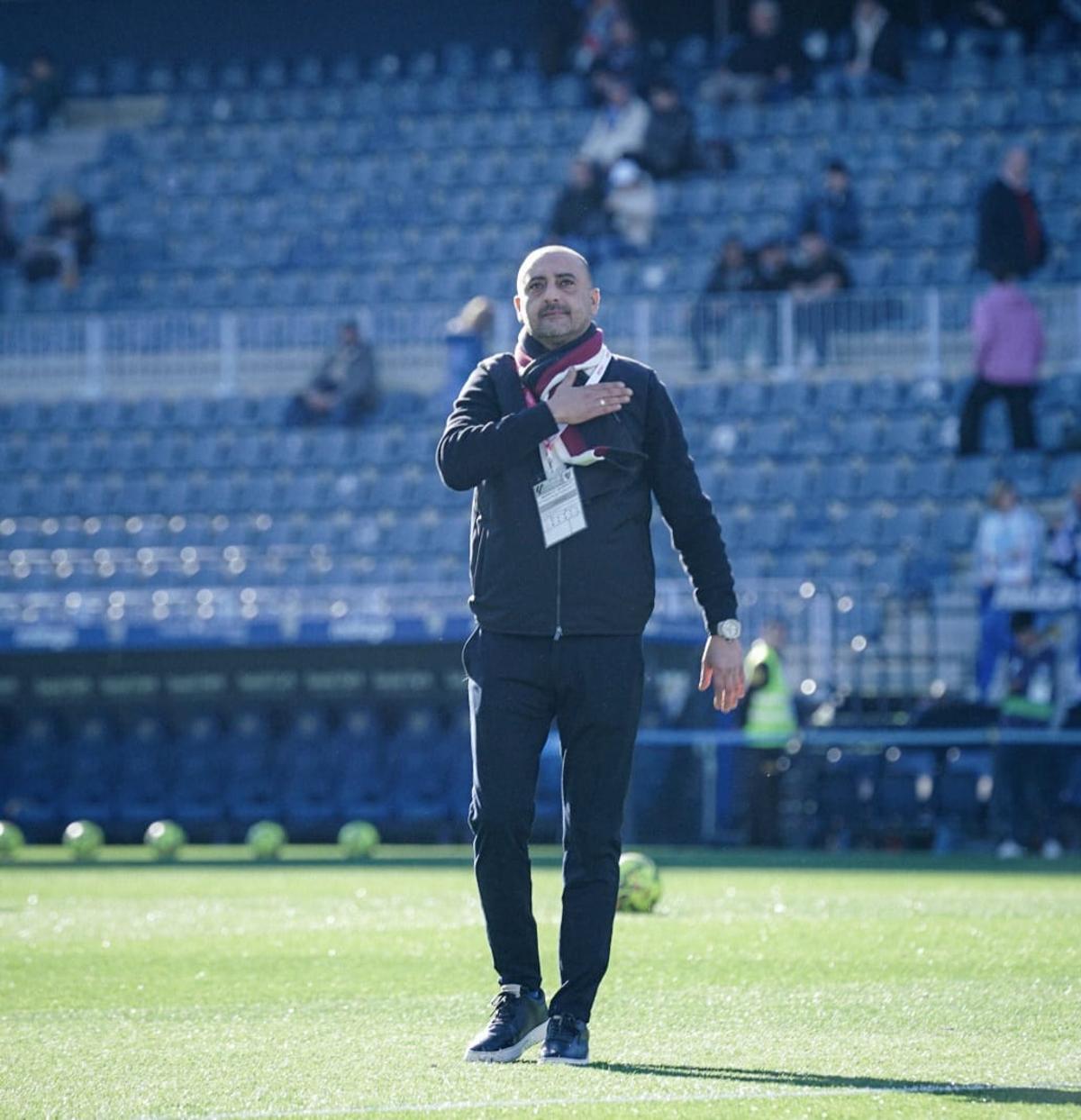 Luhay Hamido, presidente del Ceuta