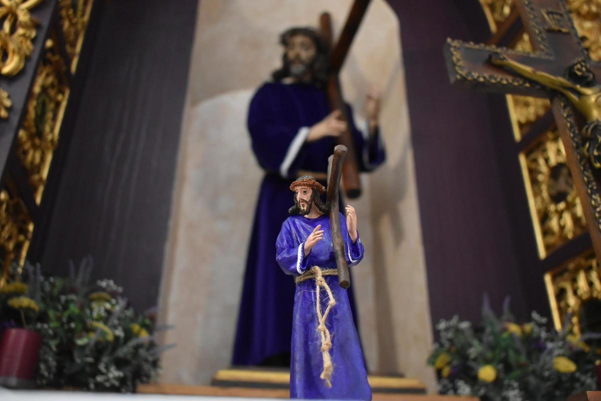 Estatuilla del Cristo del Amparo.
