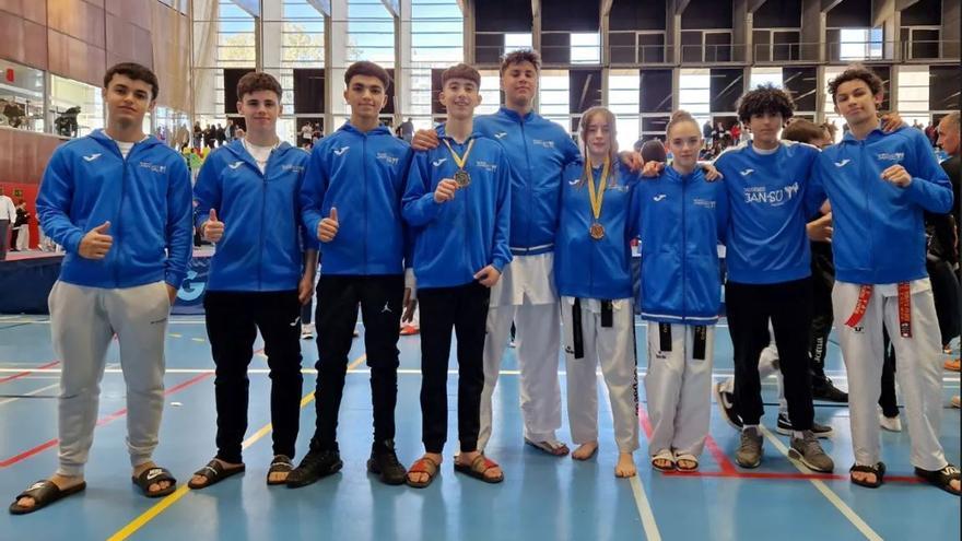 Botí del Jan-su, Tae Sport i Ki Hop en el Campionat de Catalunya júnior de taekwondo