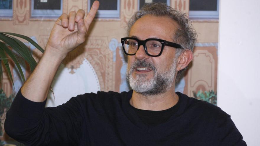 Massimo Bottura, a Girona.