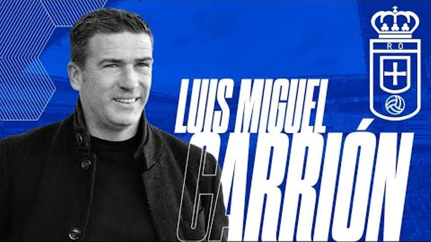 EN DIRECTO: presentación de Carrión como entrenador del Oviedo