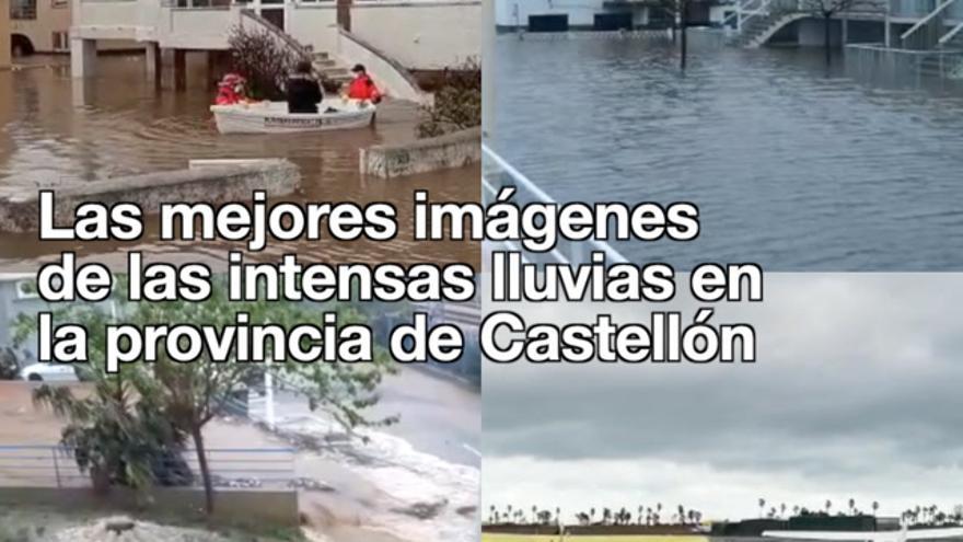 La lluvia inunda la Plana