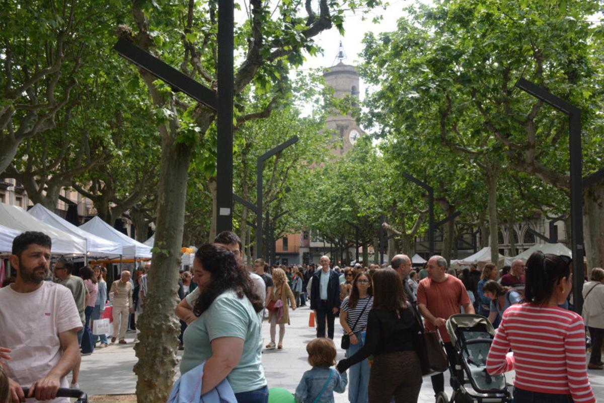 Les imatges de la Fira de l'1 de maig d'Olot