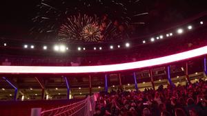 La fiesta de celebración del regreso al Spotify Camp Nou tras el Barça-Athletic Club