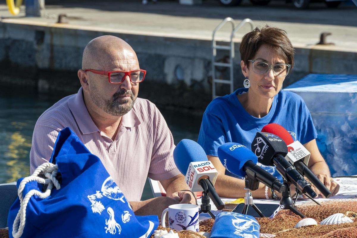 Onalia Bueno y Carlos Álamo.